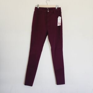 Lover Brand Girls Burgundy Pants size XL NWT
